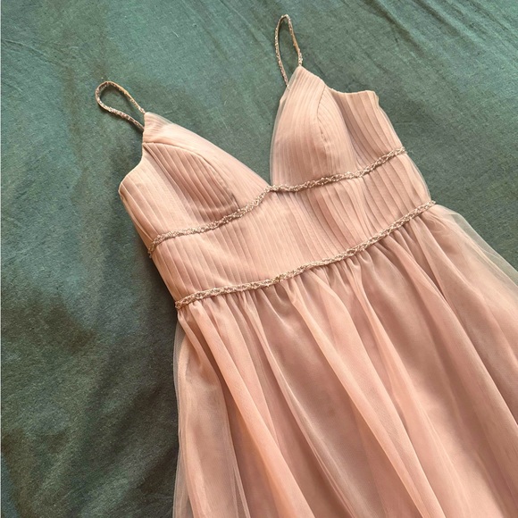 Formal Blush Dress - Picture 3 of 3